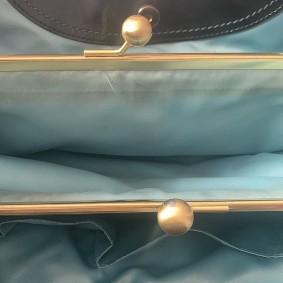 Coach 12520 Ergo Pleated framed patent leather satchel - Picture 7 of 13